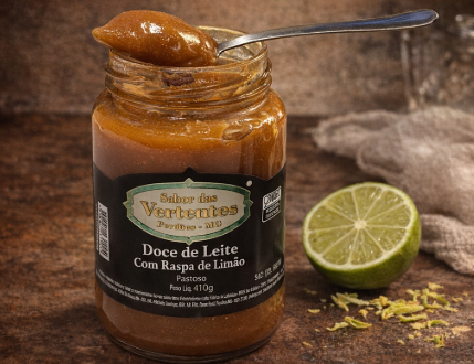 Doce de Leite com Raspas de Limão