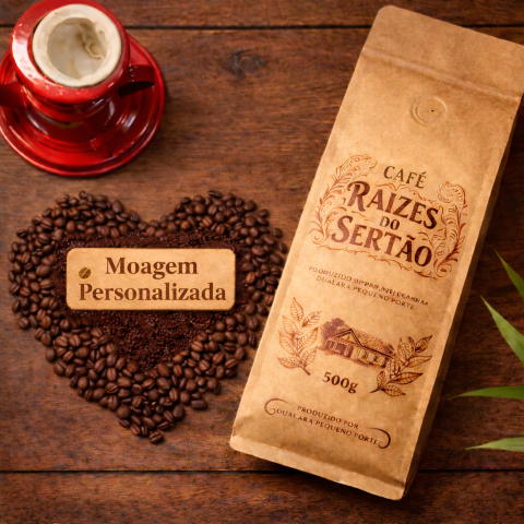 Café Artesanal com Moagem Personalizada – Torra Média (85 pontos)