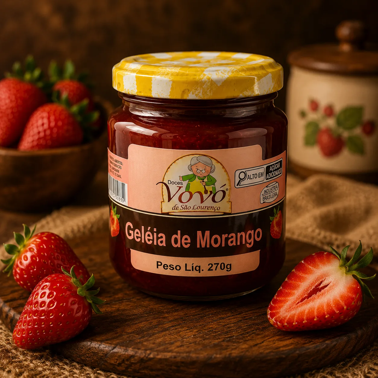 Geléia de morango