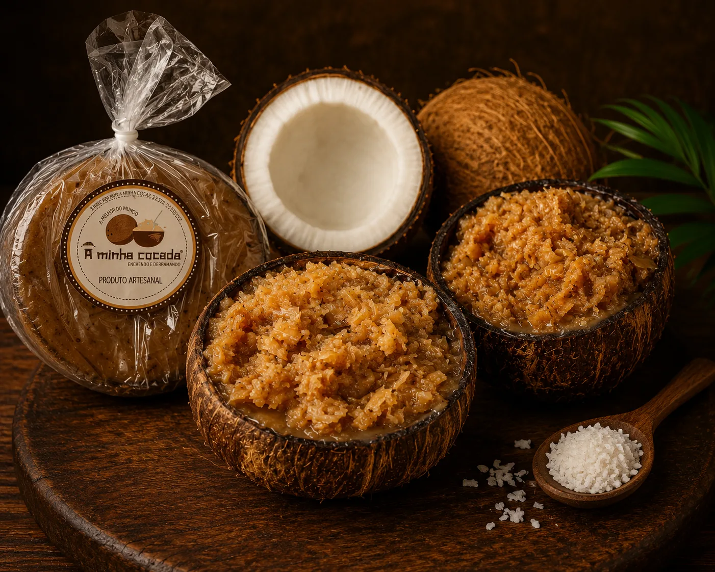 Cocada artesanal - no coco