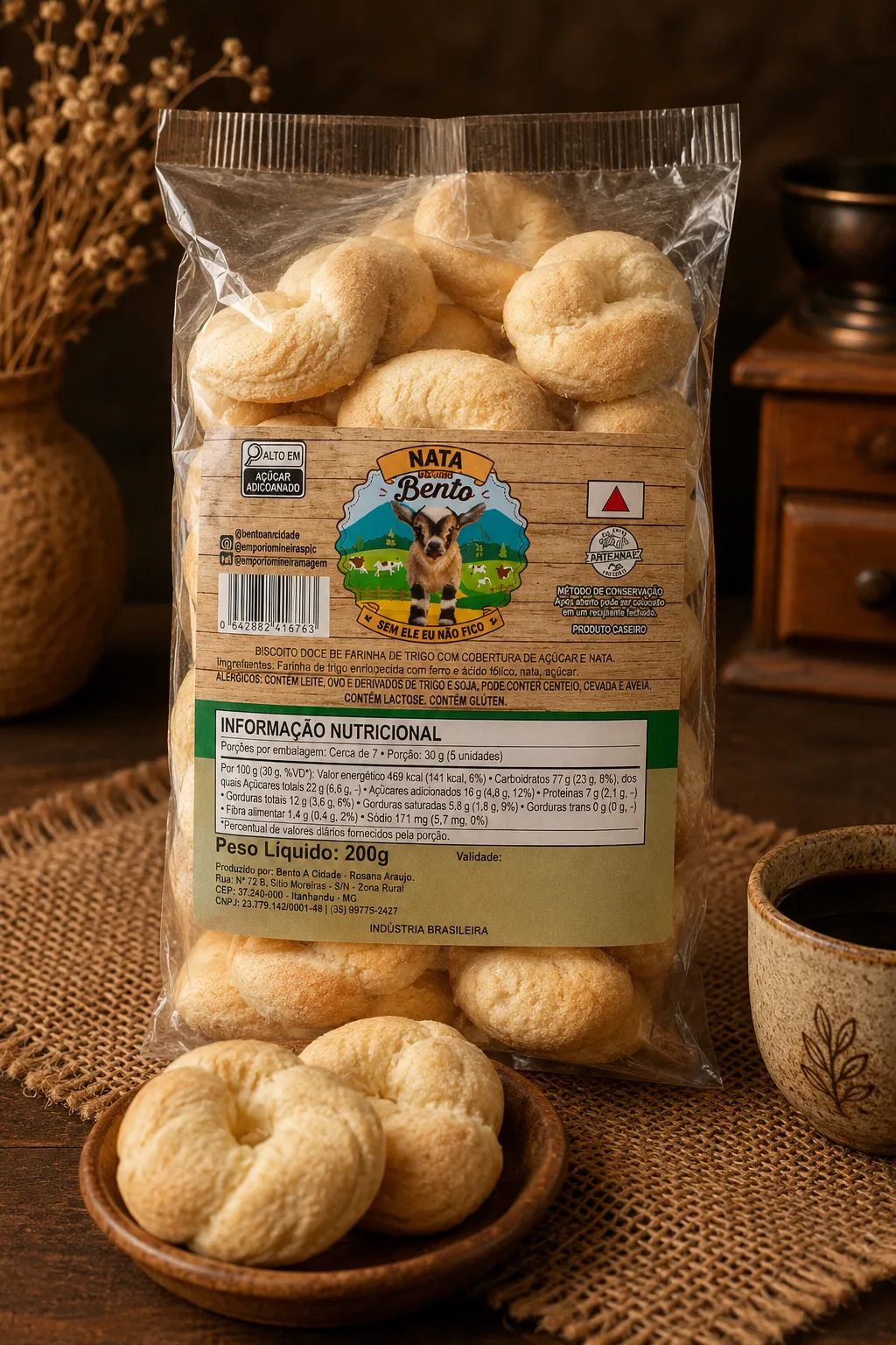Bolachinha de nata