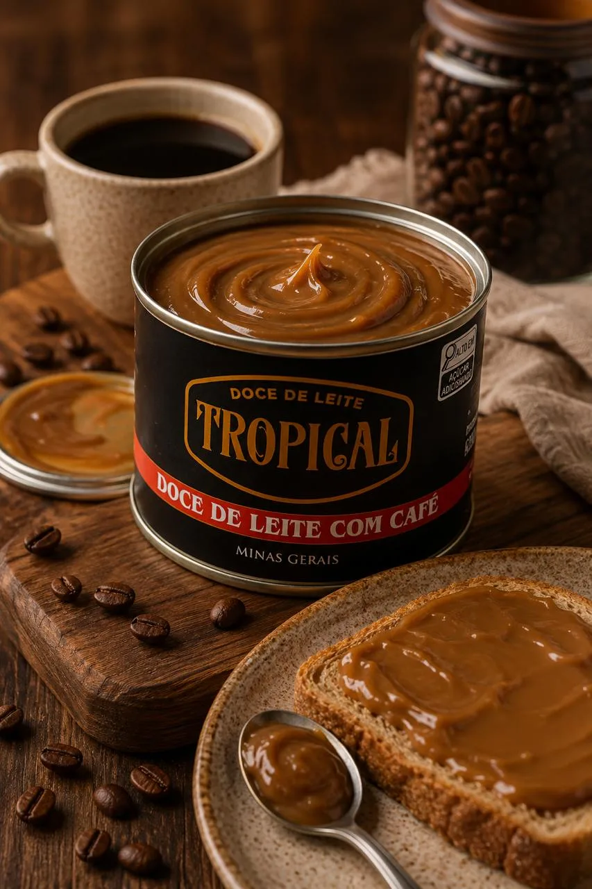 Doce de leite com café - Tropical