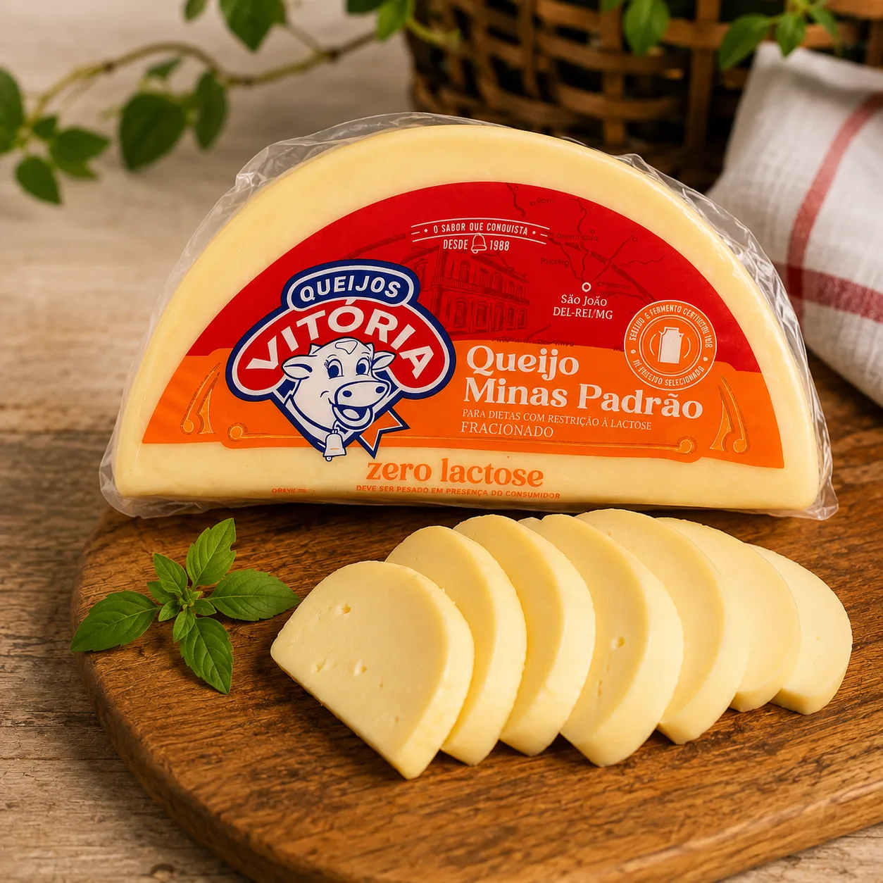 Queijo Padrão - sem lactose